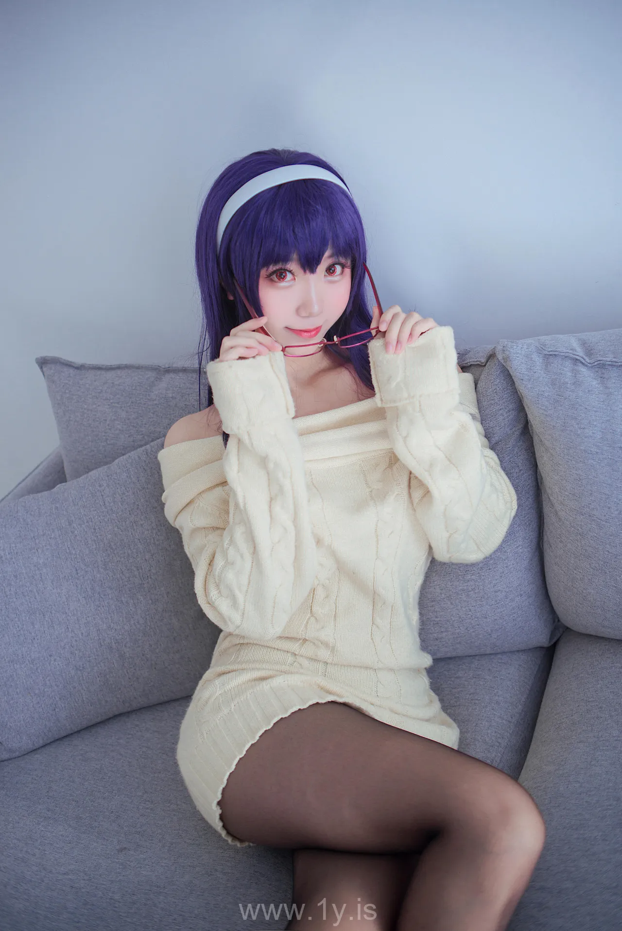 Coser@黑川 NO.025 Decent & Graceful Asian Babe 霞之丘诗羽学姐